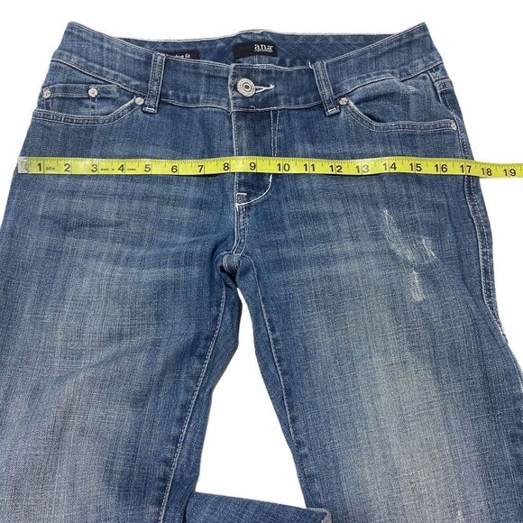 Ana A New Approach Modern Fit Cuff Distress Jean 4 - Picture 4 of 10
